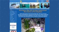 Desktop Screenshot of feetfirstdive.com.au